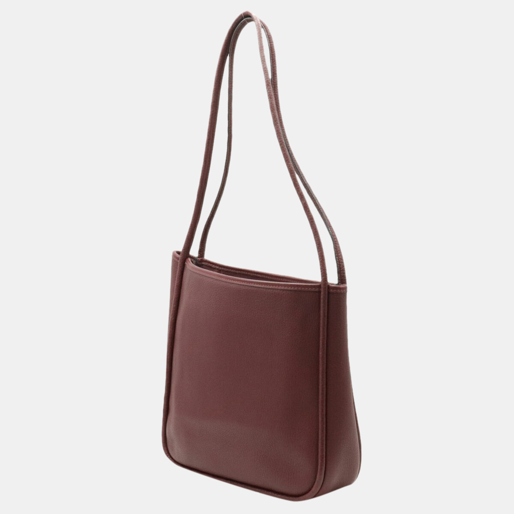 

Hermes Nami Tote Bag Shoulder Leather Fjord Rouge Ash, Burgundy