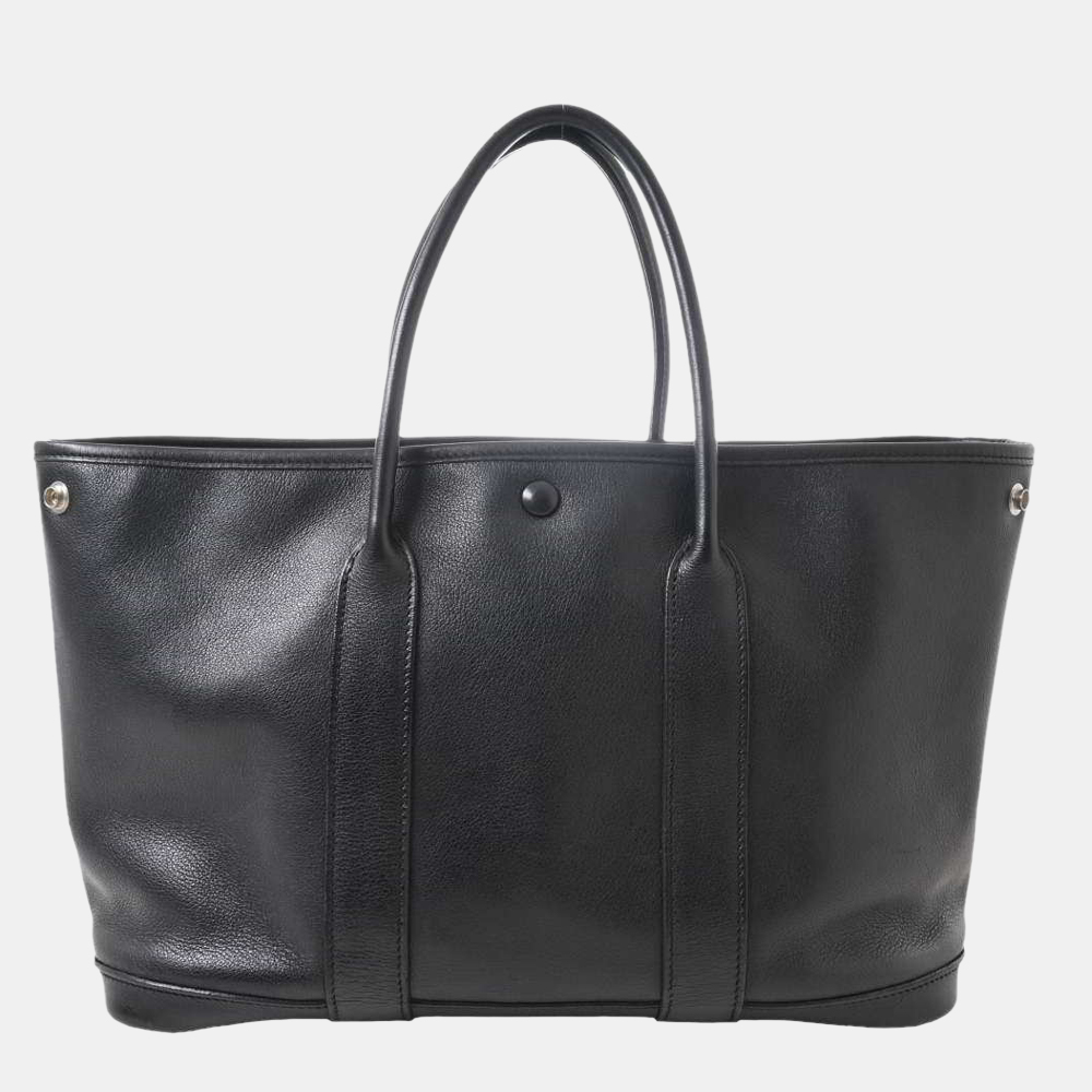 

Hermes Vaux Swift Garden Twill TPM Tote Bag Black