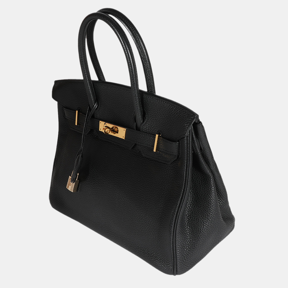 

HermÃ¨s Black Togo Birkin 30 GHW