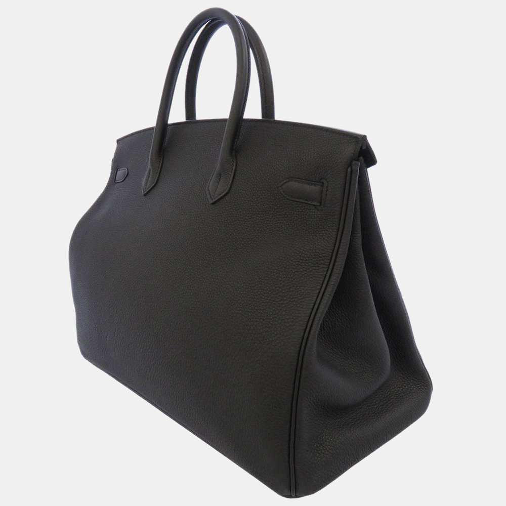 

Hermes Black Togo Leather Gold Hardware Birkin 40 Bag