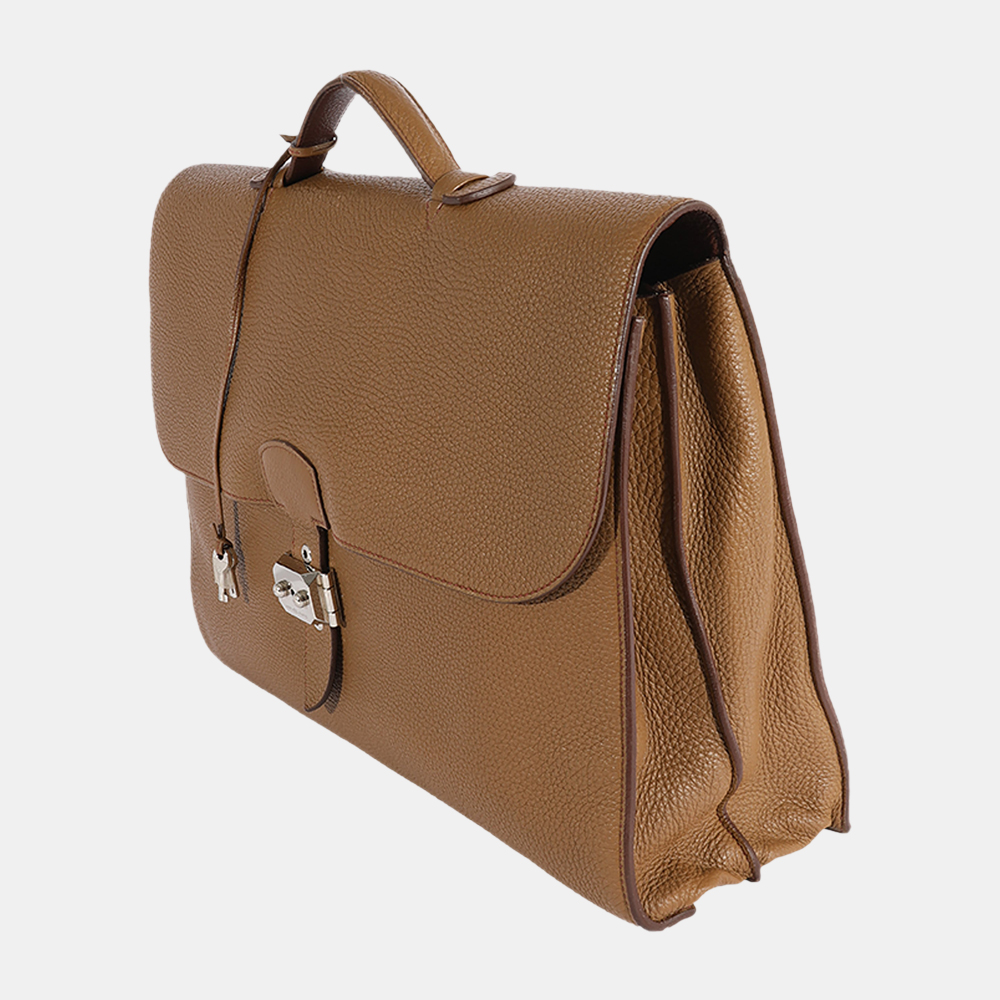 

Hermes Alezan & Bordeaux Togo Sac Ã DÃ©pÃªche 41 PHW, Brown