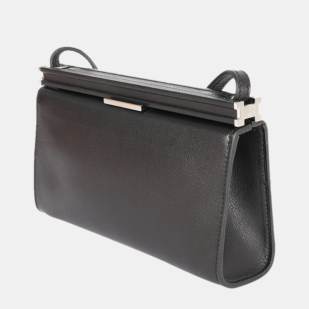 

Hermes Black Evergrain Clic H 21 PHW