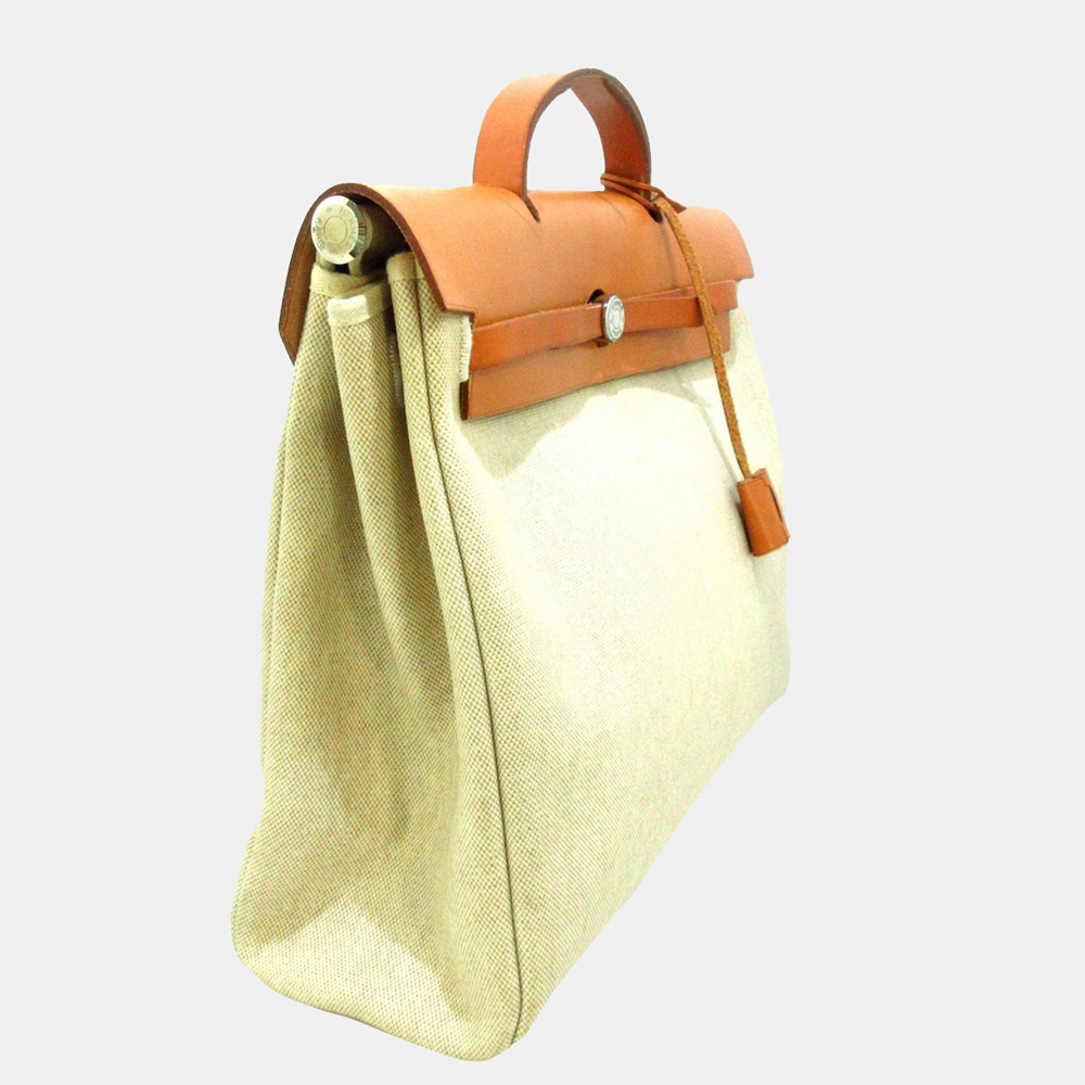 

Hermes Brown/White Herbag MM