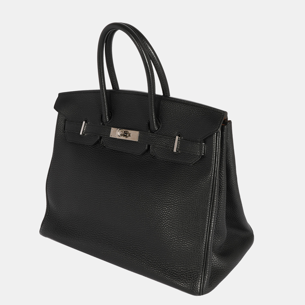 

Hermes Black Togo Birkin 35 PHW