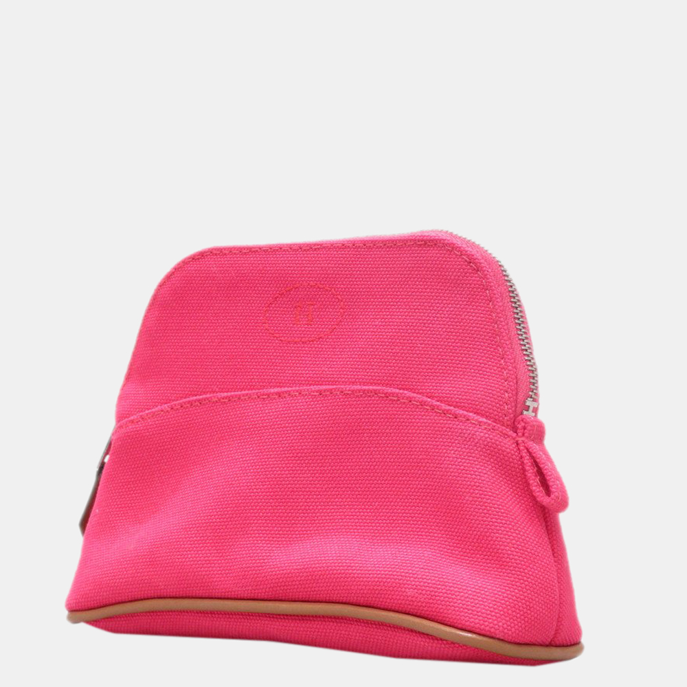 

Hermes Bored Pouch Mini Hibiscus Cotton, Pink