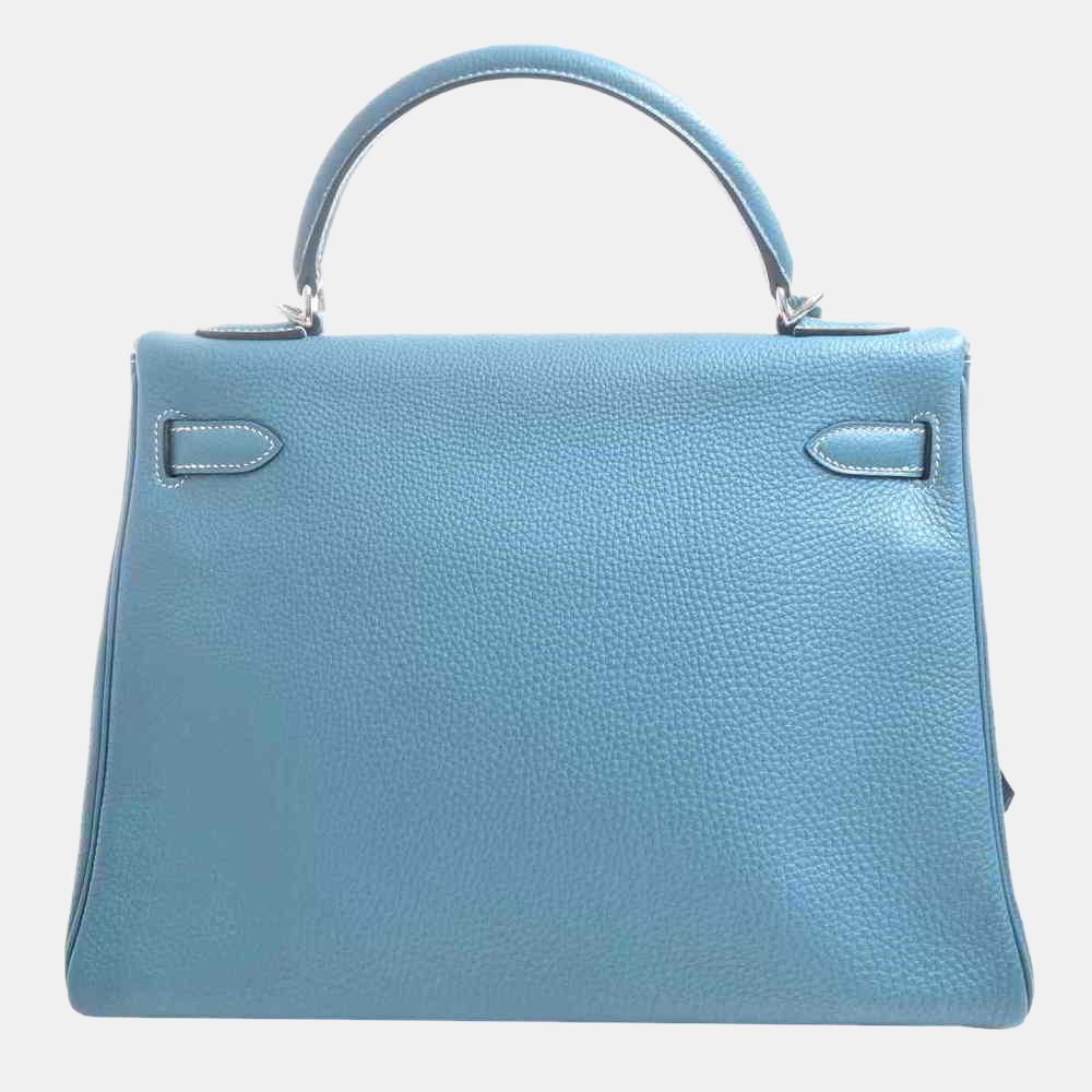 

Hermes Togo Kelly 32 Handbag Light Blue