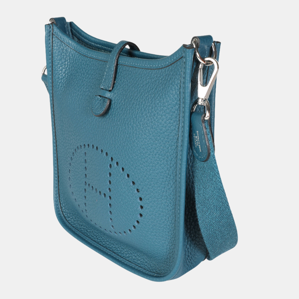 

Hermes Colvert Clemence Evelyne Amazone TPM PHW, Blue