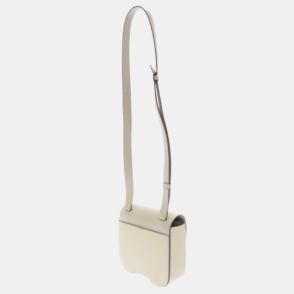 

Hermes Cream Epsom Leather Mini Della Cavalleria Shoulder Bag