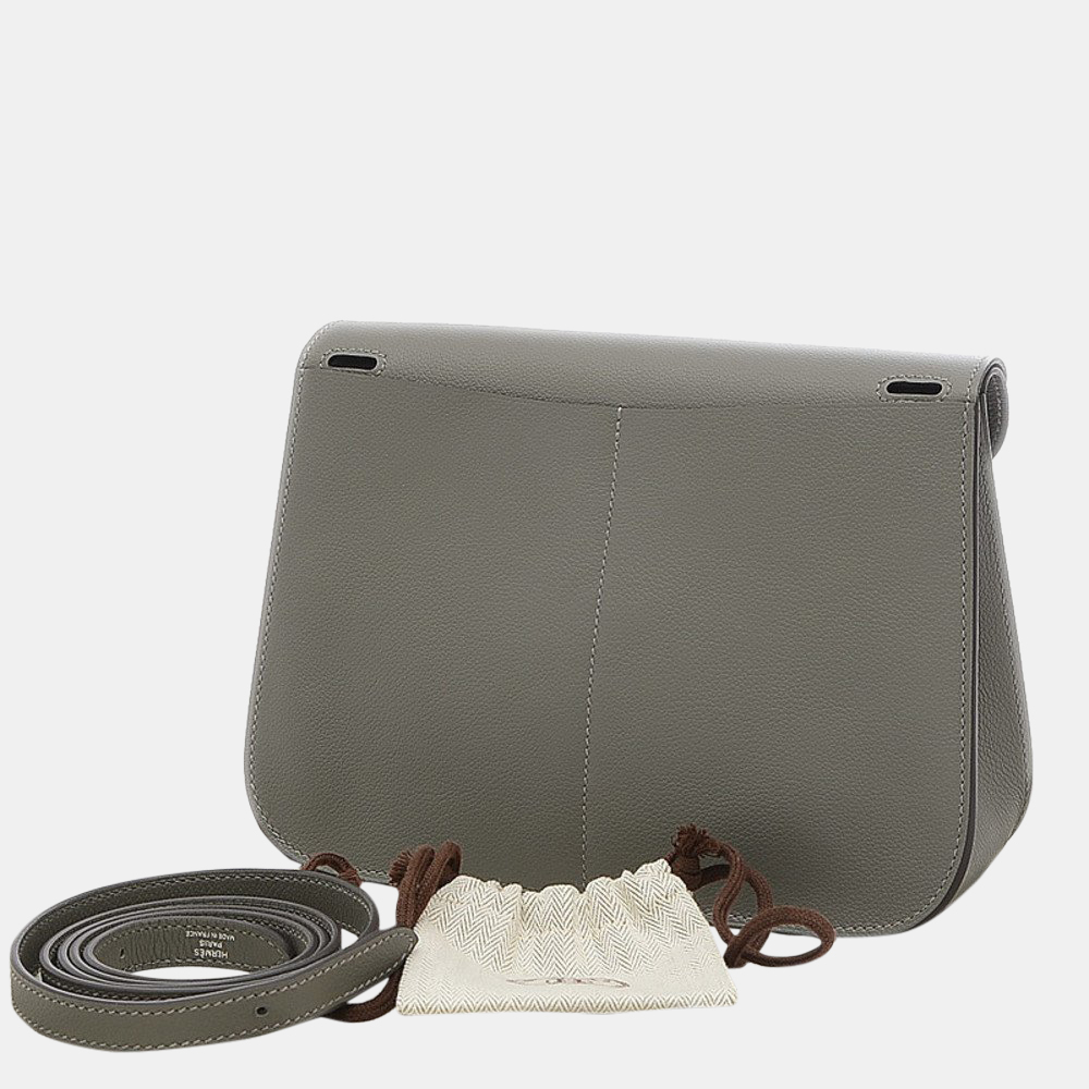 

Hermes Alzan 25 Evercolor Grimeyer U Stamp, Green