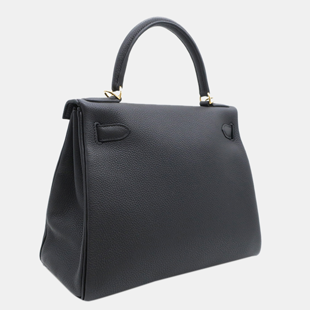 

Hermes Black Togo Kelly 28