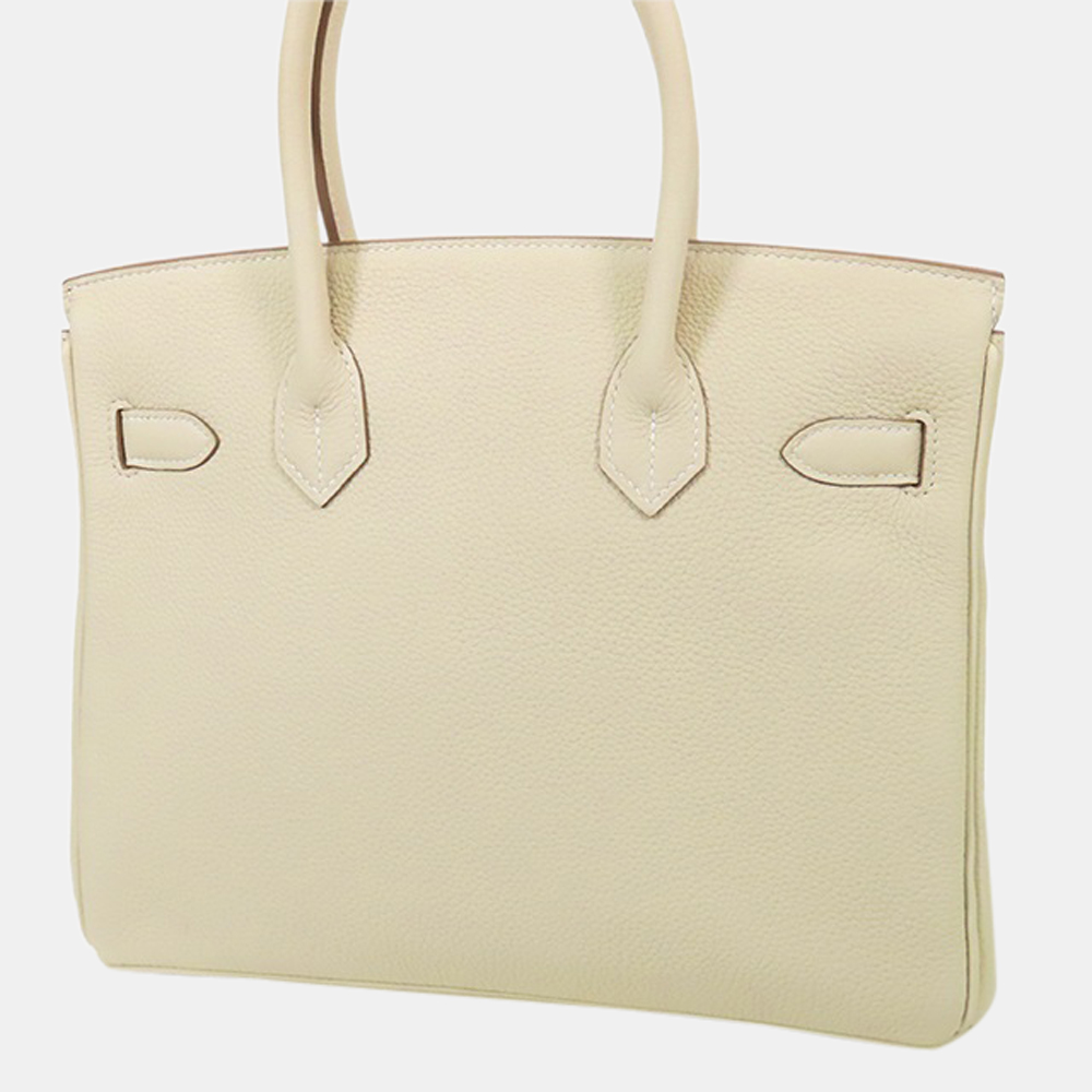 

Hermes Craie Togo Birkin 30, Cream