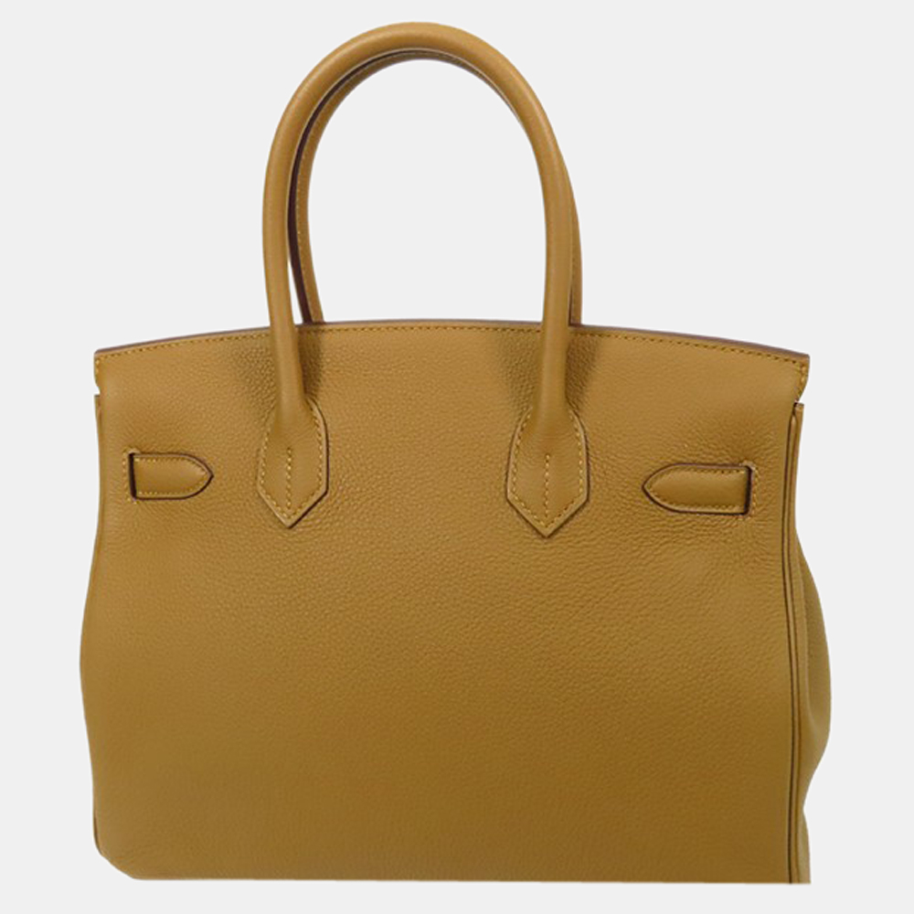 

Hermes Verso Bronze Togo Birkin 30, Brown
