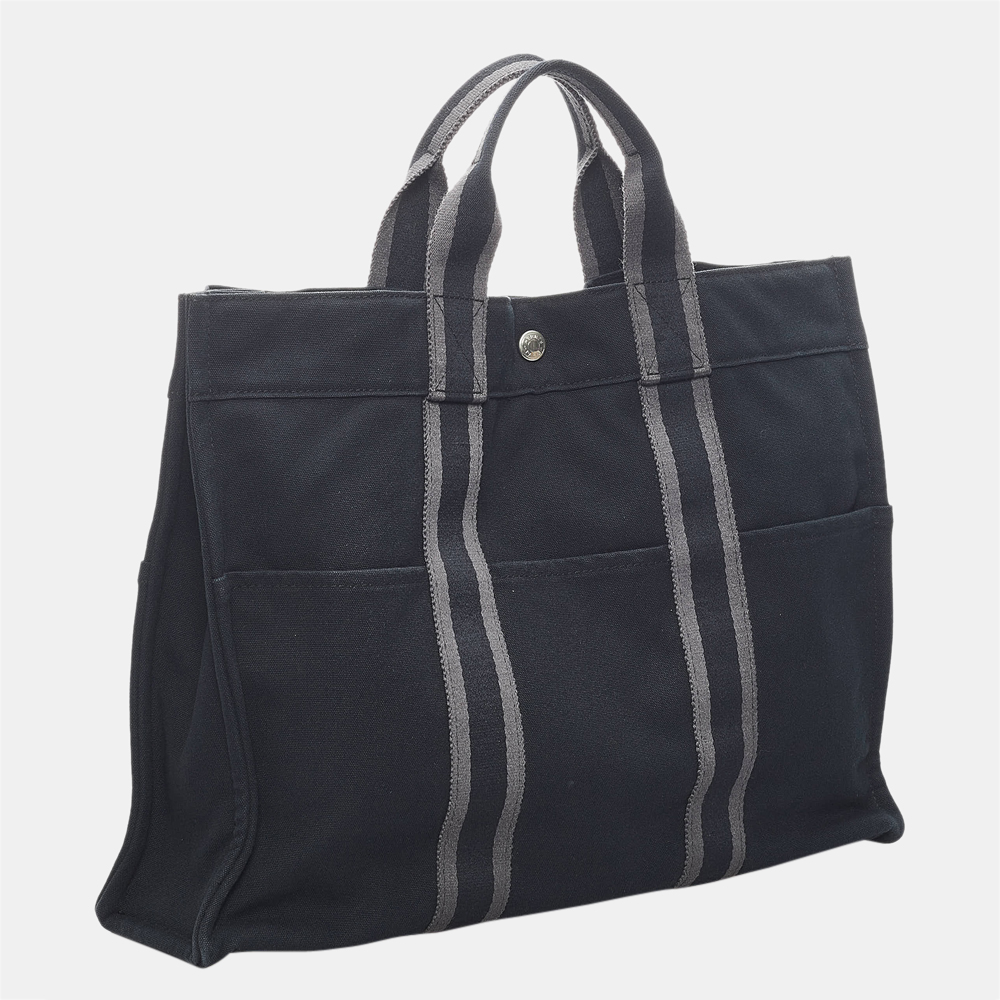 

Hermes Black Tout MM