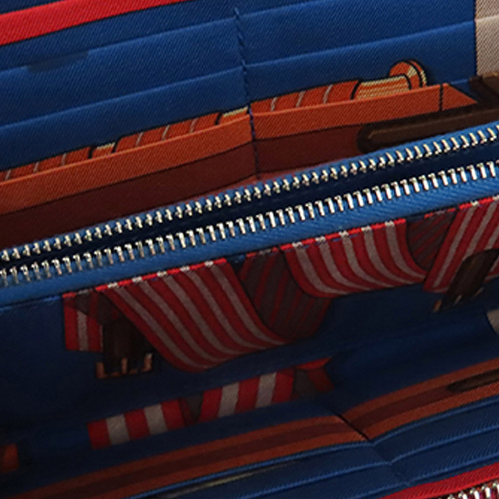 

Hermes Red Epsom Azap Wallet