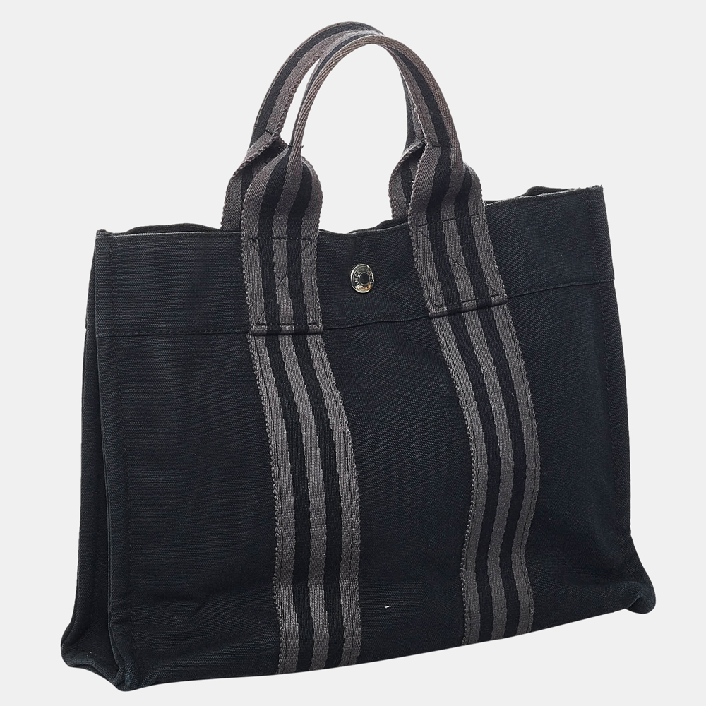 

Hermes Black Fourre Tout PM