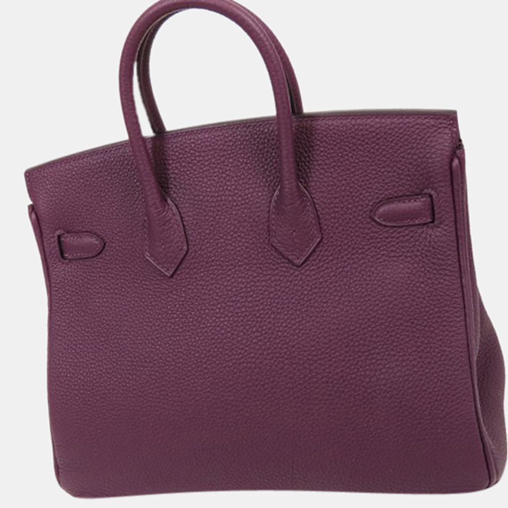

Hermes Casis Togo Birkin 25 (2022), Purple