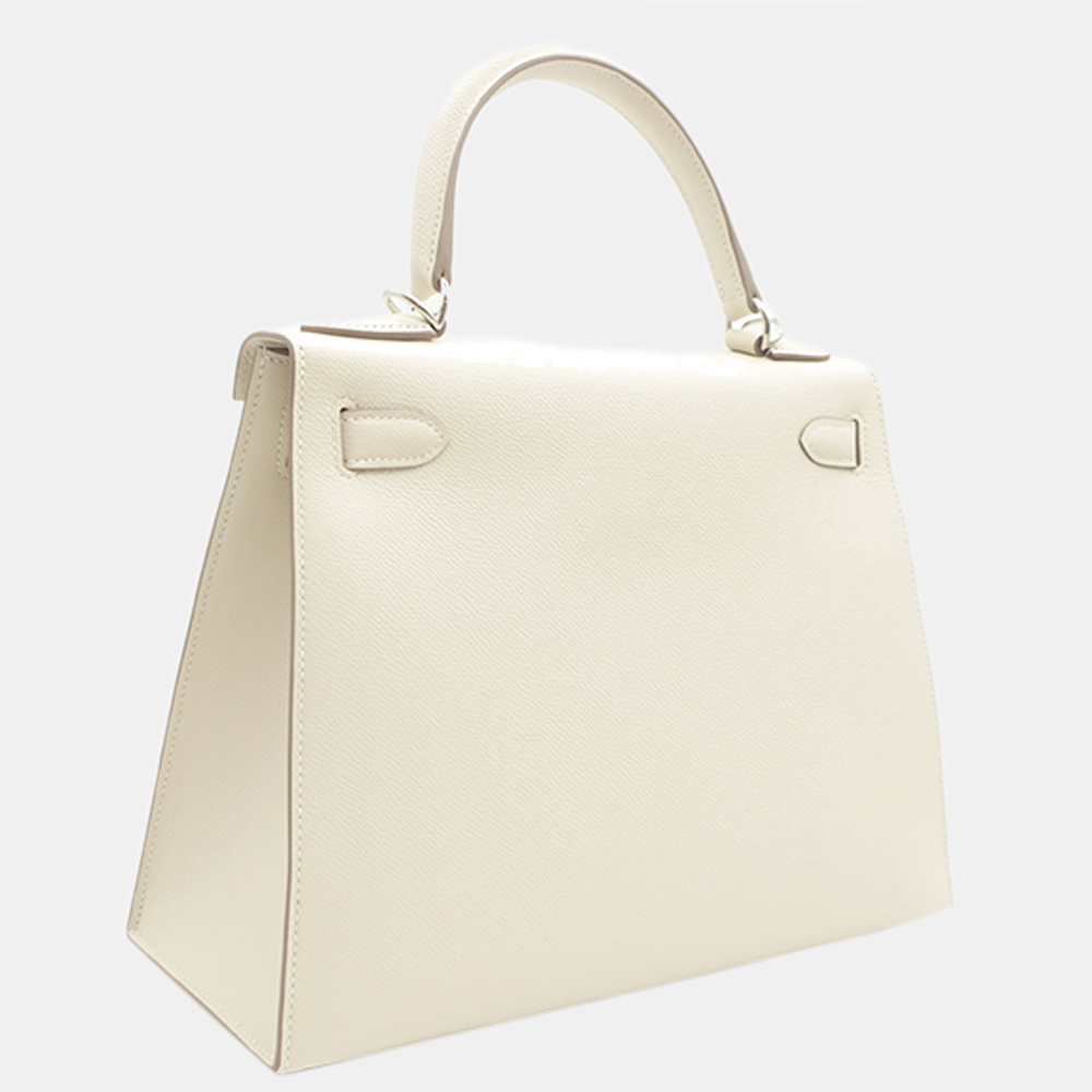 

Hermes Craie Epson Kelly 28 2020, White