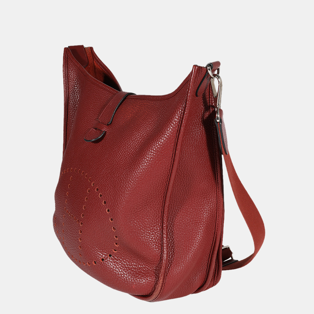 

Hermes Rouge H ClÃ©mence Evelyne III 33 PHW, Brown