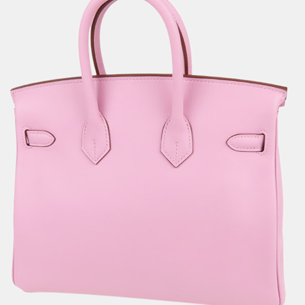 

Hermes Swift Birkin 25 Mauve Sylvestre/Silver Z(2021), Pink