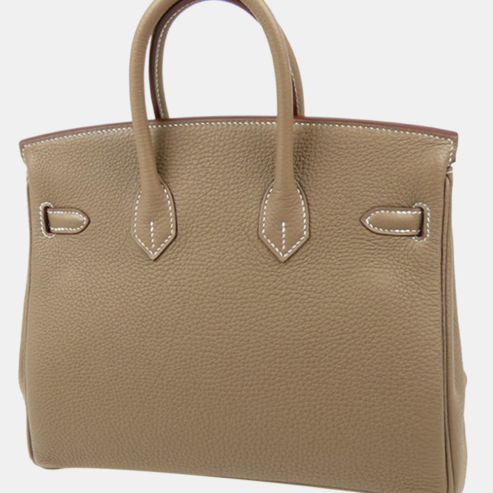 

Hermes Togo Birkin 25 Etoupe/Gold U(2022), Brown