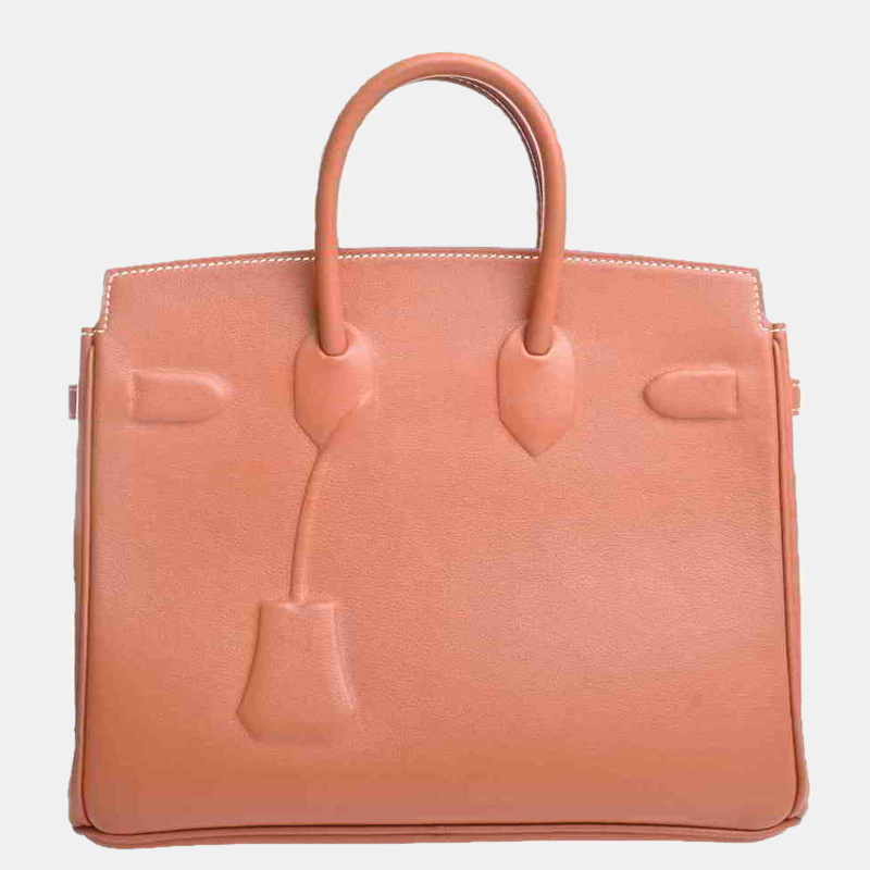 

Hermes Vaux Swift Shadow Birkin 25 Handbag Brown