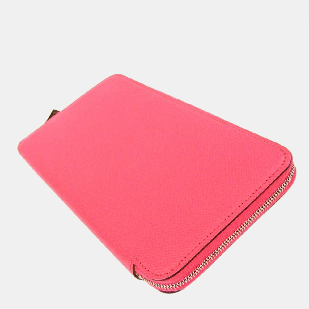 

Hermes Azap Long Silk In H075188CKAD Women's Epsom Leather Long Wallet BF552542, Pink