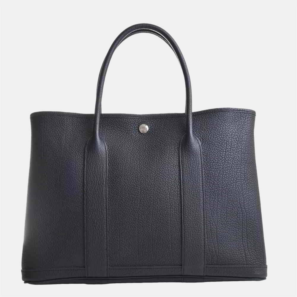 

Hermes Negonda Garden PM Tote Bag Black