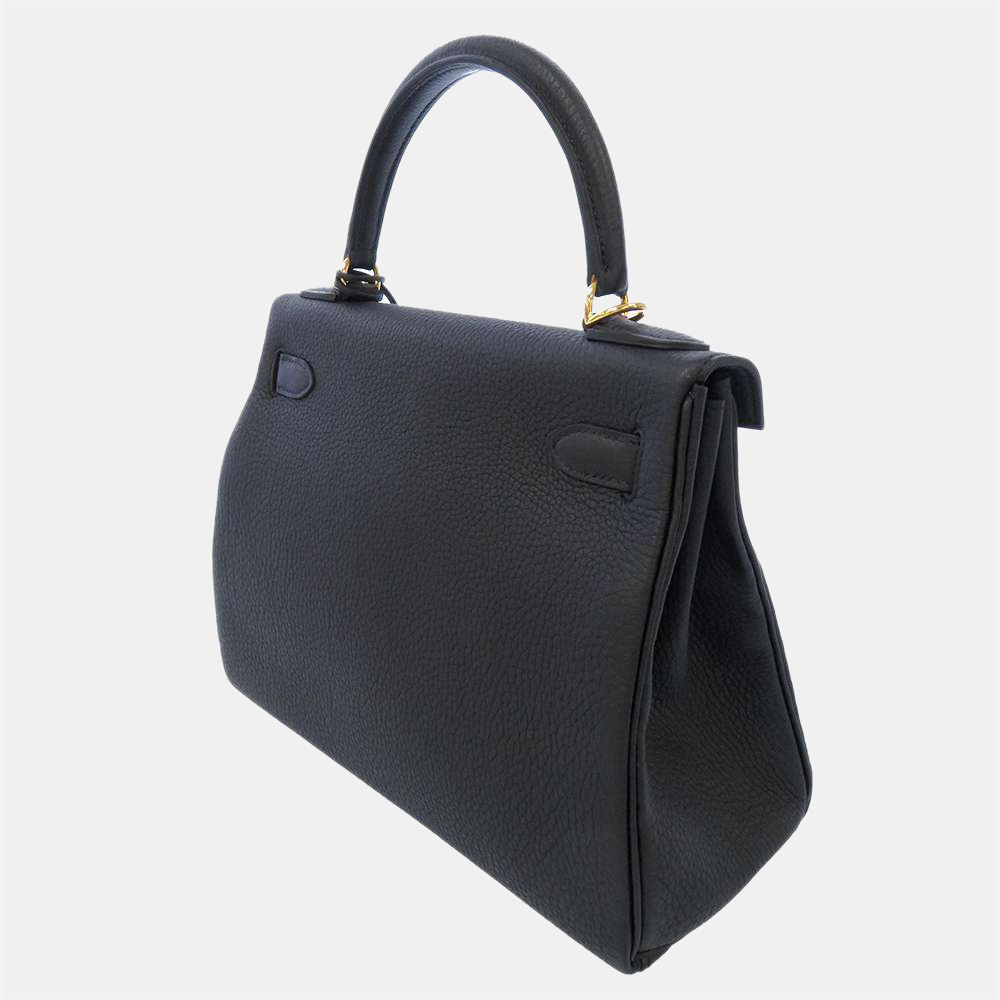 

Hermes Black Togo Leather Gold Hardware Birkin 28 Bag