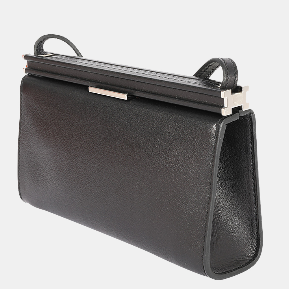 

Hermes Black Evergrain Clic H 21 PHW