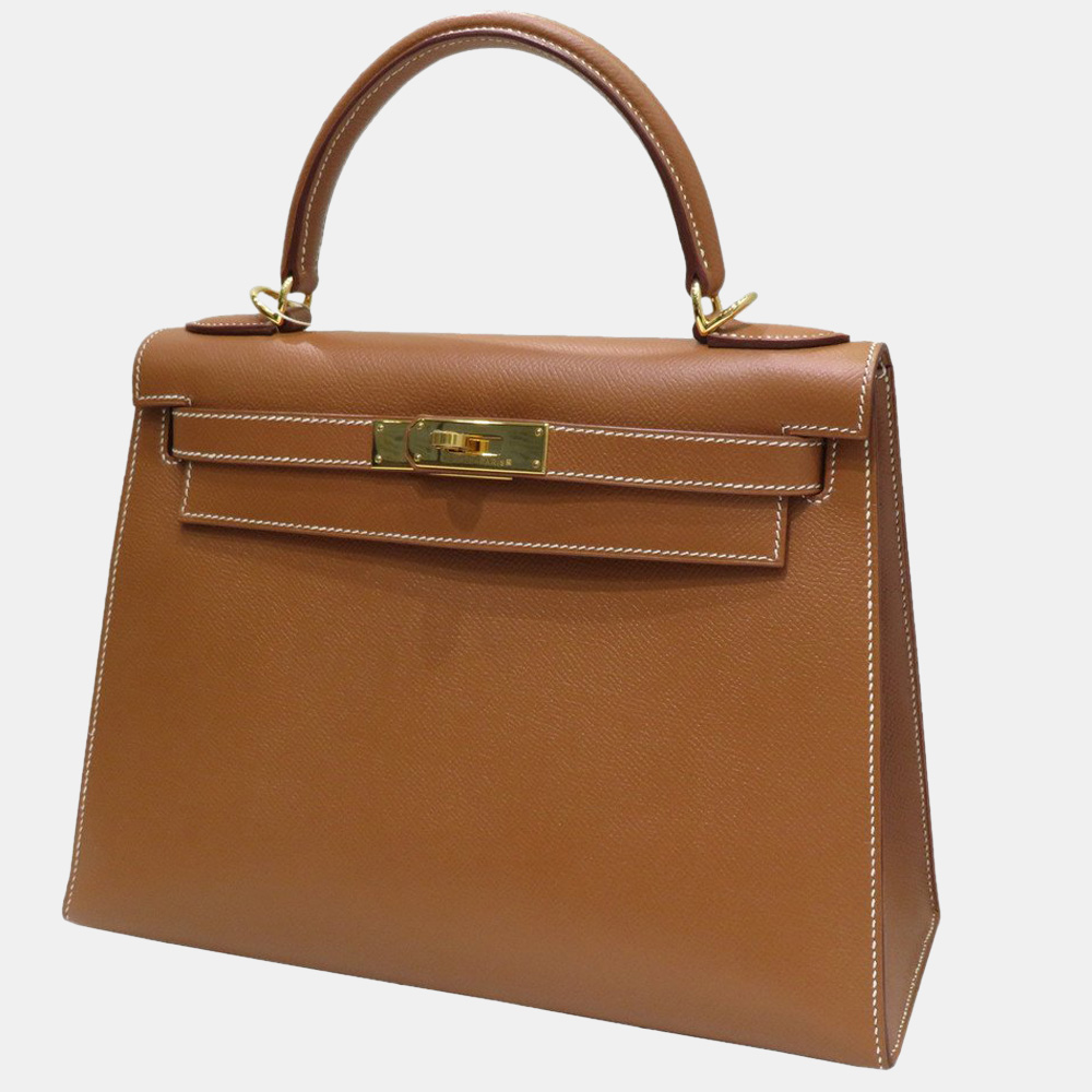 

Hermes Kelly 28 handbag gold/G metal fittings Cushbel D stamp