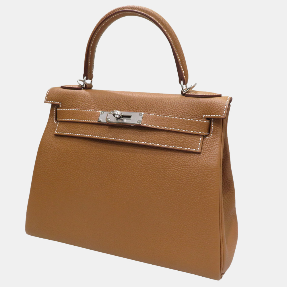

Hermes Kelly 28 handbag gold/S metal fittings Togo U stamp