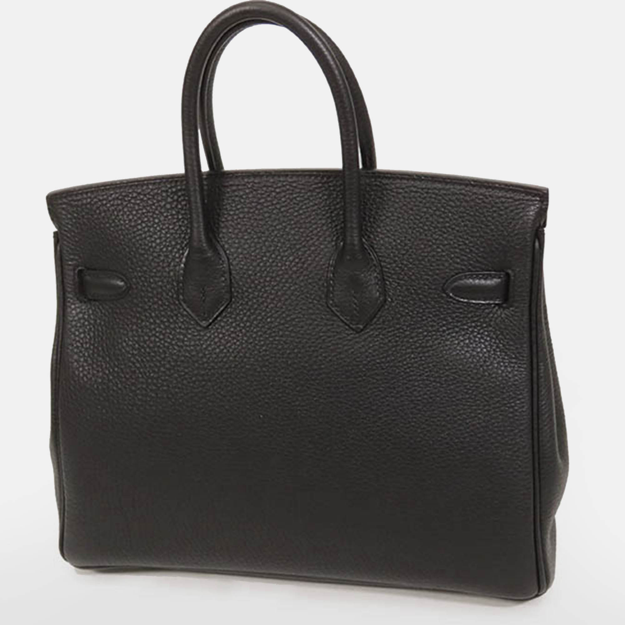 

Hermes Togo Birkin 25 Bblack/Silver, Black