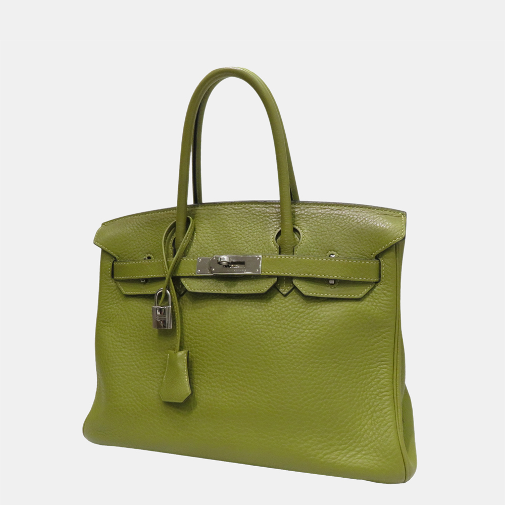 

Hermes Green Clemence Birkin 30