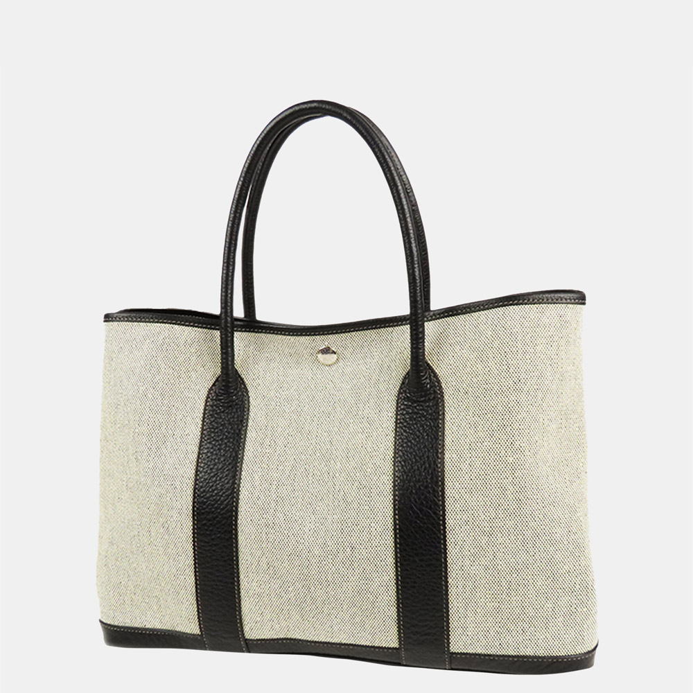 

Hermes Grey Toile Garden Party 36