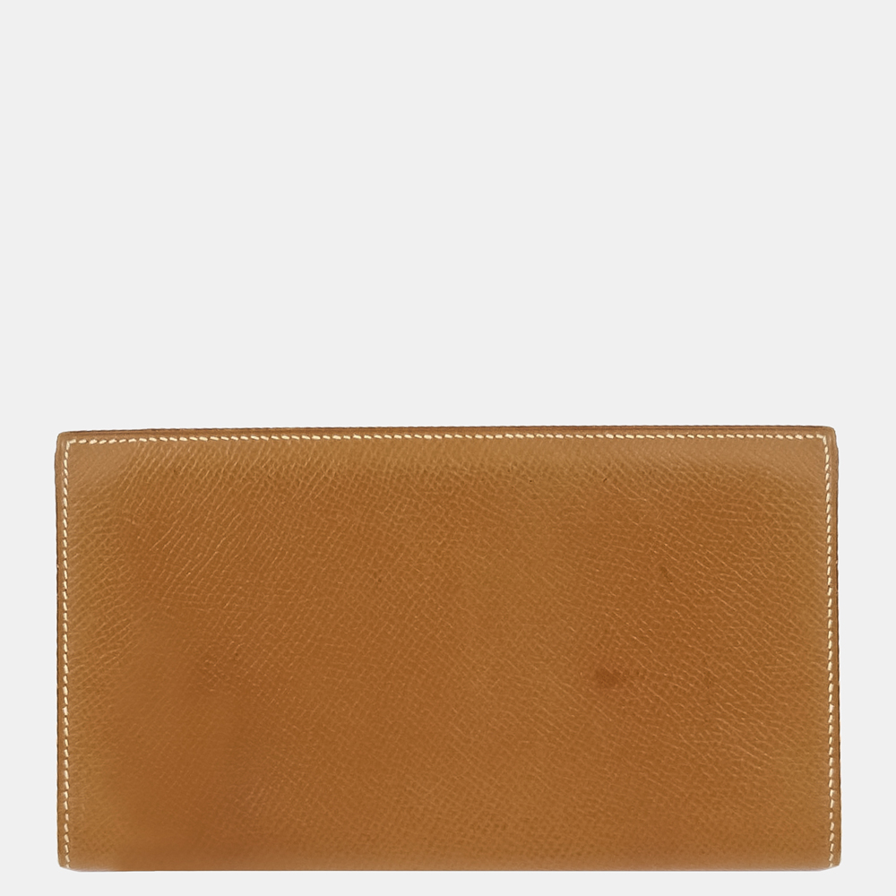 

Hermes Brown Bifold Wallet