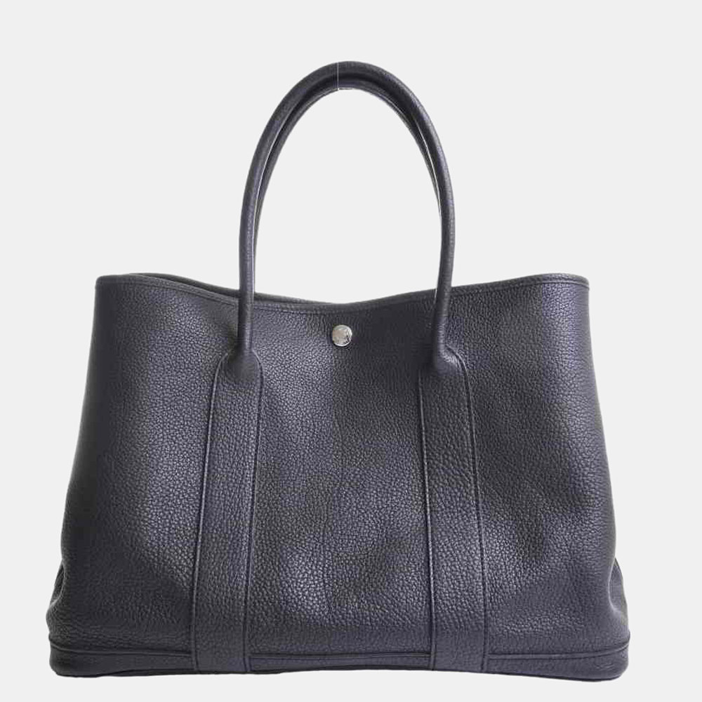 

Hermes Negonda Garden PM Tote Bag Black