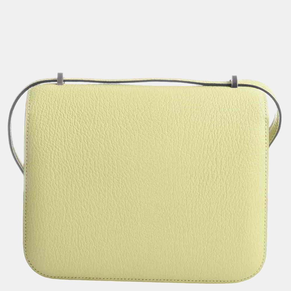 

Hermes Chevre Constance 3 MINI shoulder bag green