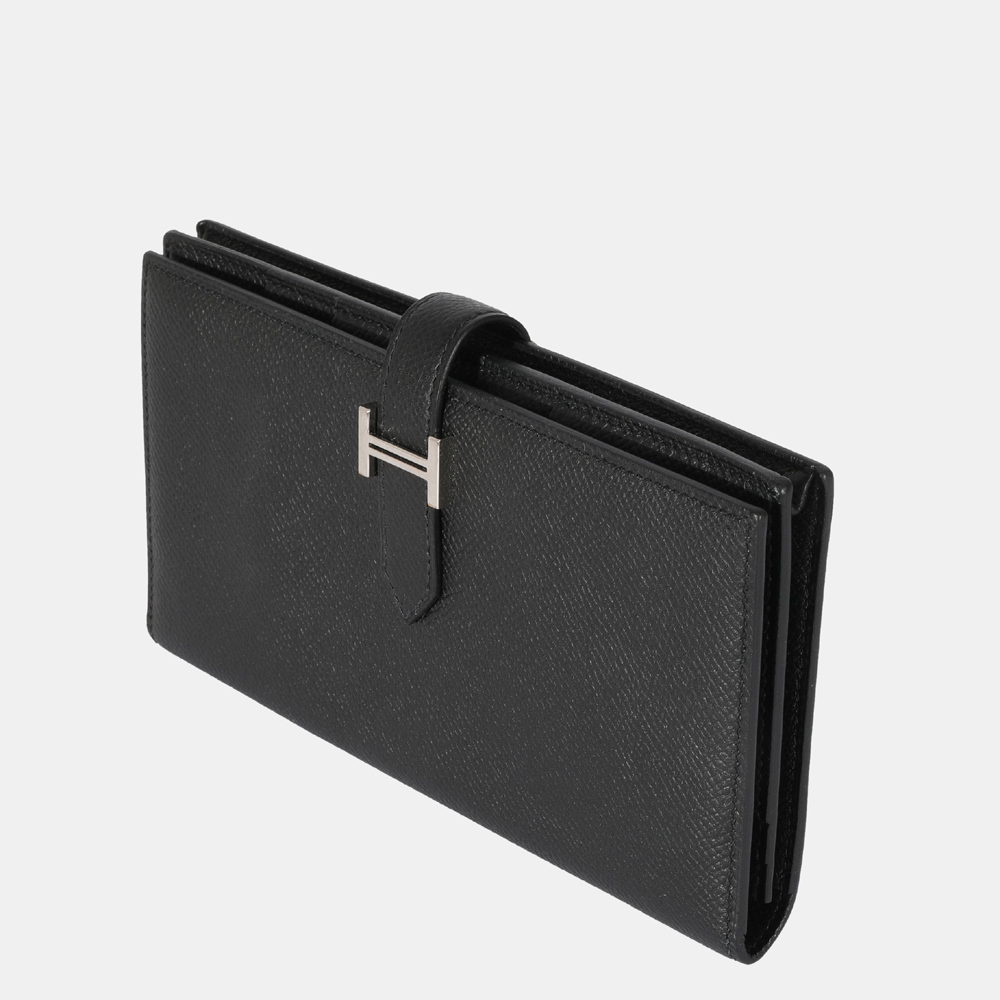 

Hermes Black Epsom Bearn Wallet