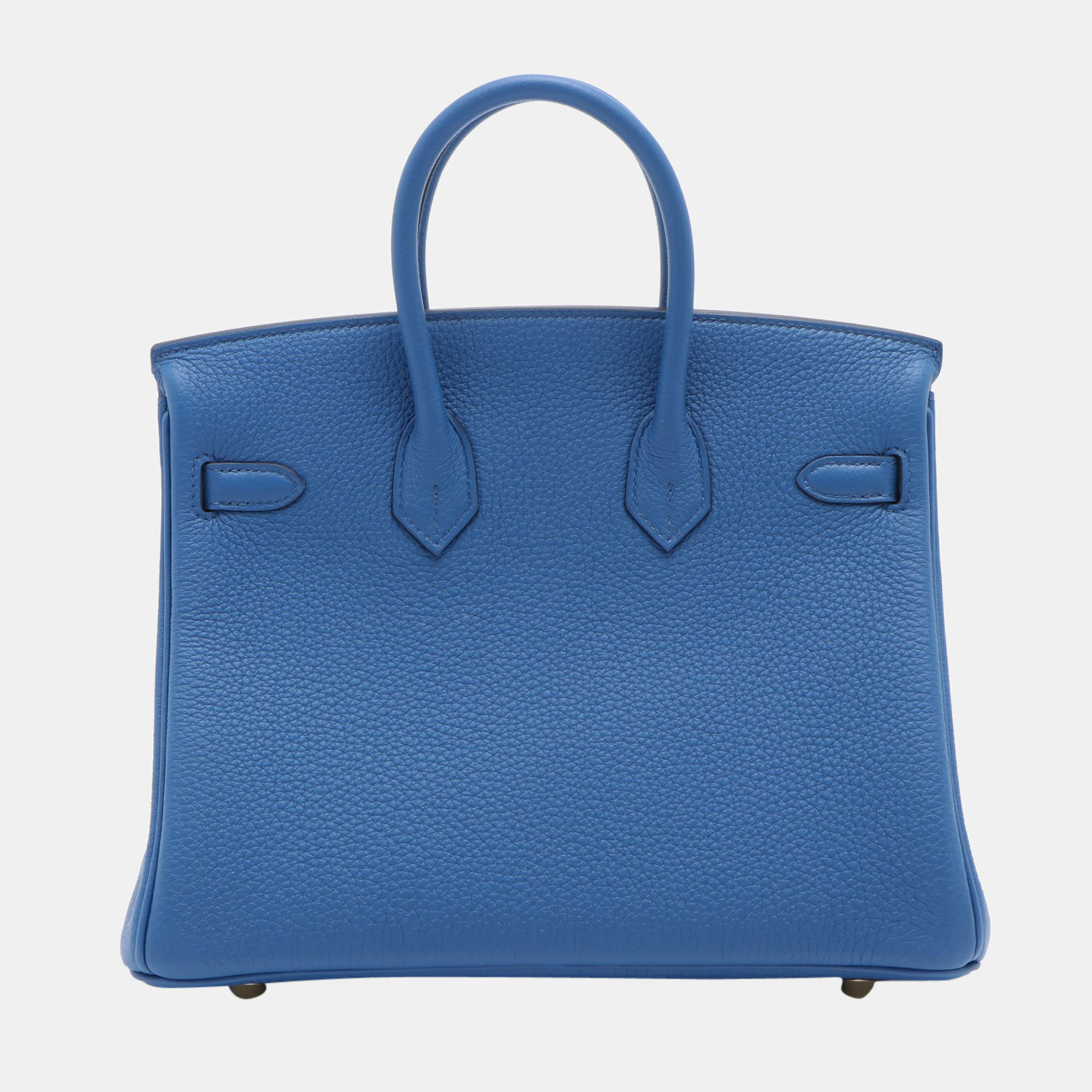

Hermes Blue Togo Leather Gold Hardware Birkin 25 Bag