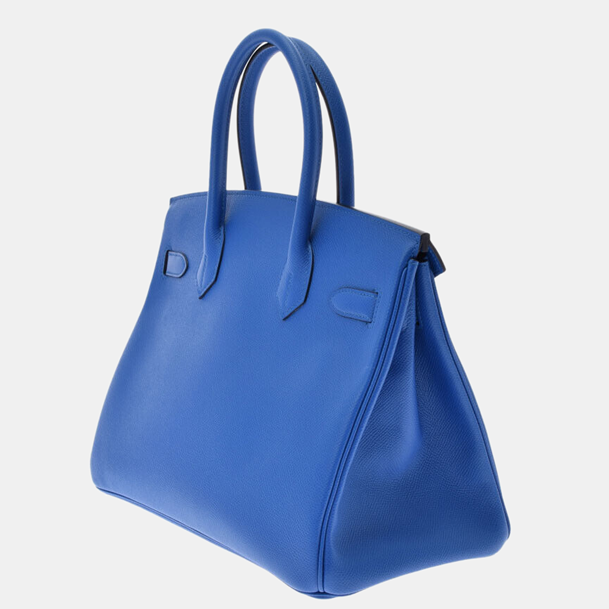 

Hermes Blue Epsom Leather Gold Hardware Birkin 30 Bag