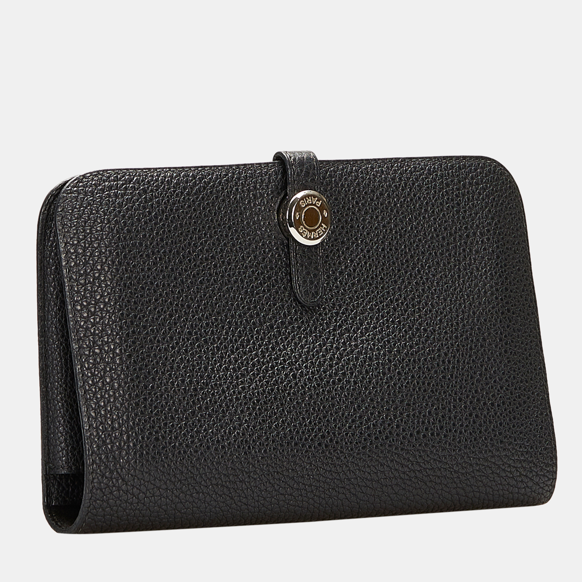 

Hermes Black Dogon Duo Wallet