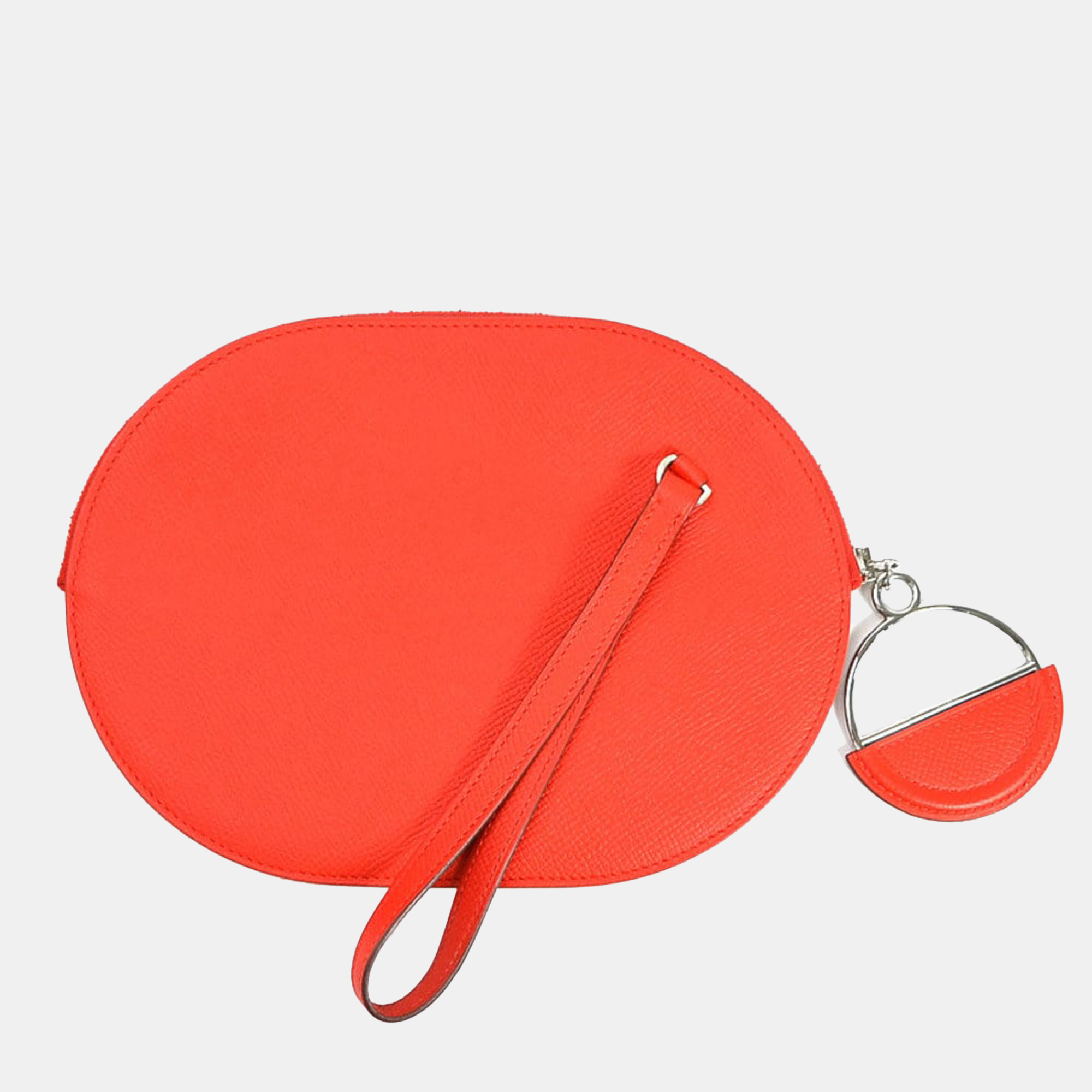 

Hermes Pouch In The Loop To Go Multicolor Rouge de Cool Vaux Epsom Women's