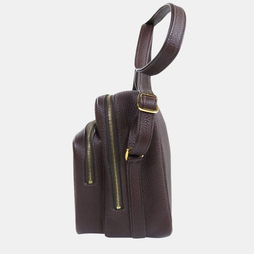 

Hermes Victoria Taurillon Shoulder Bag Women's, Brown