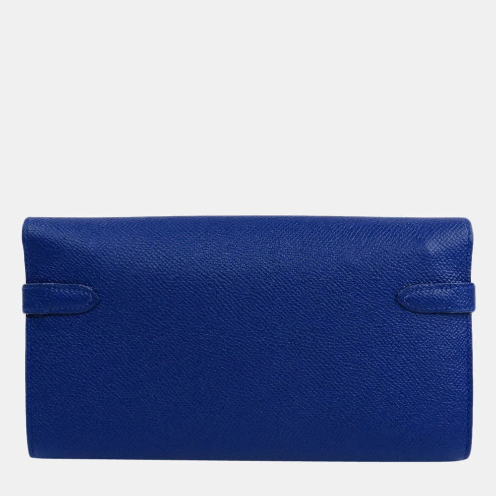 

Hermes Kelly Blue Long Wallet Epson Ladies