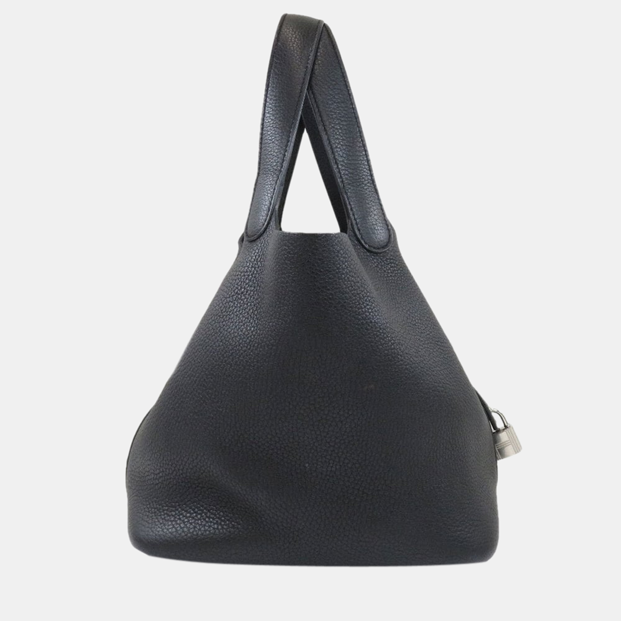 

Hermes Picotin Lock MM Black Handbag Taurillon Ladies