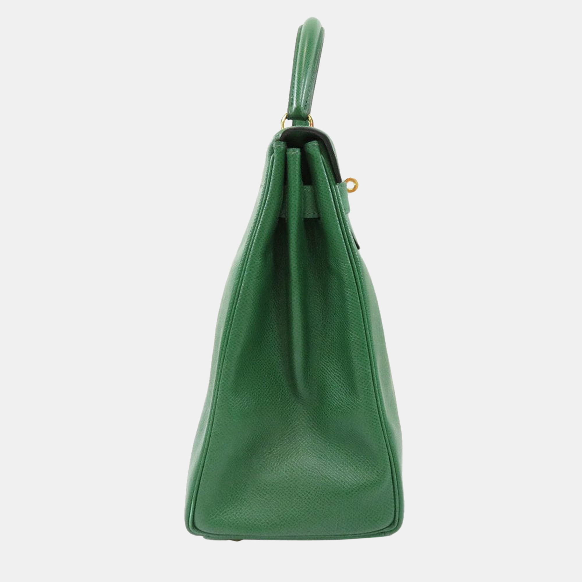 

Hermes Kelly 32 Green Handbag Couchbel Women's