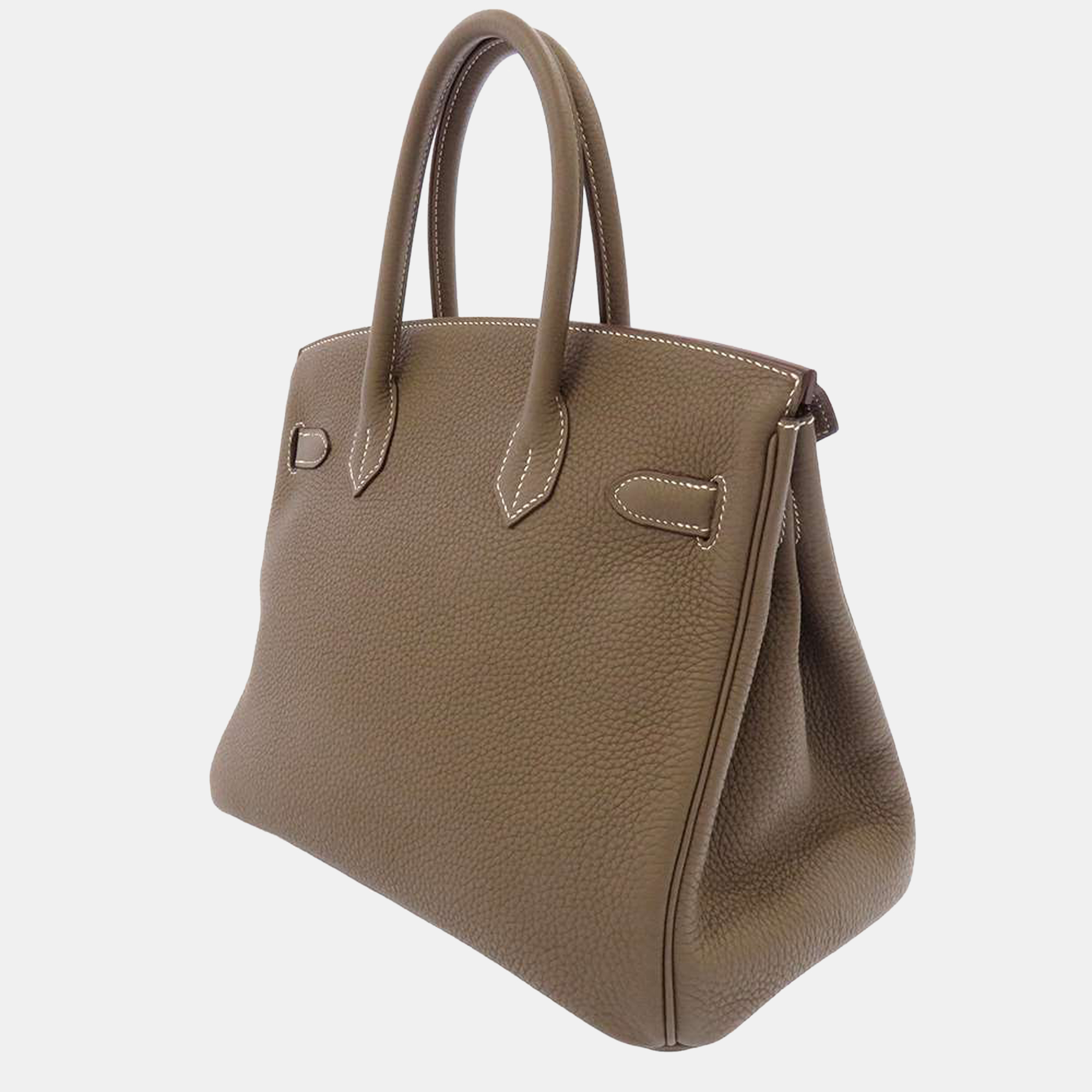 

Hermes Grey Togo Leather Gold Hardware Birkin 30 Bag