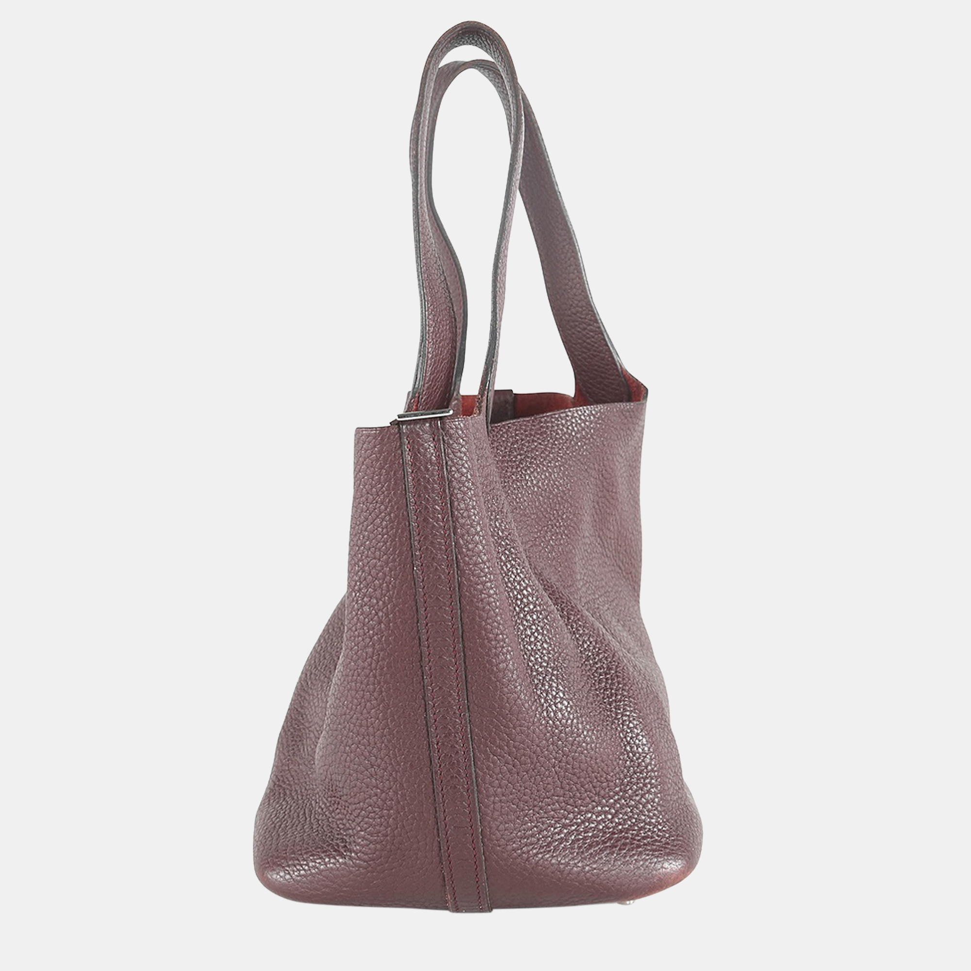 

Hermes Brown Clemence Leather Picotin Lock 18 Tote Bag