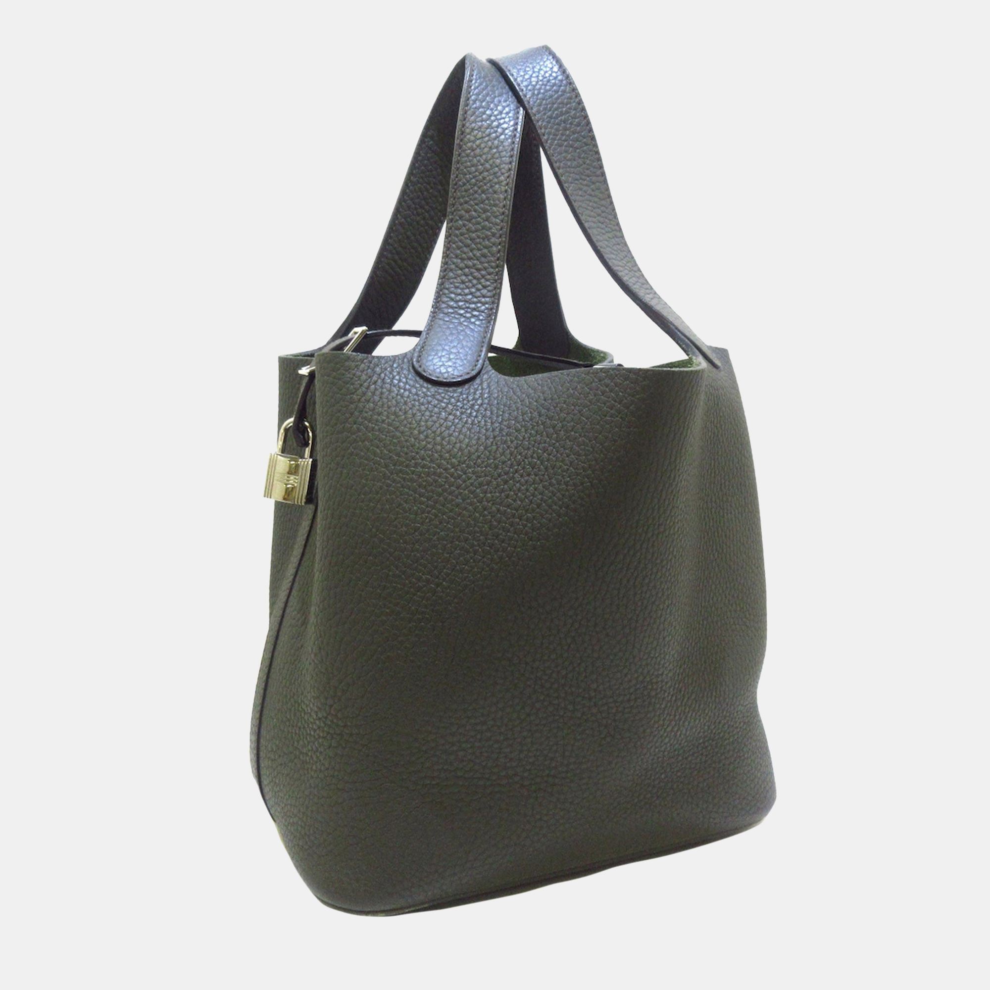 

Hermes Black Clemence Picotin 22