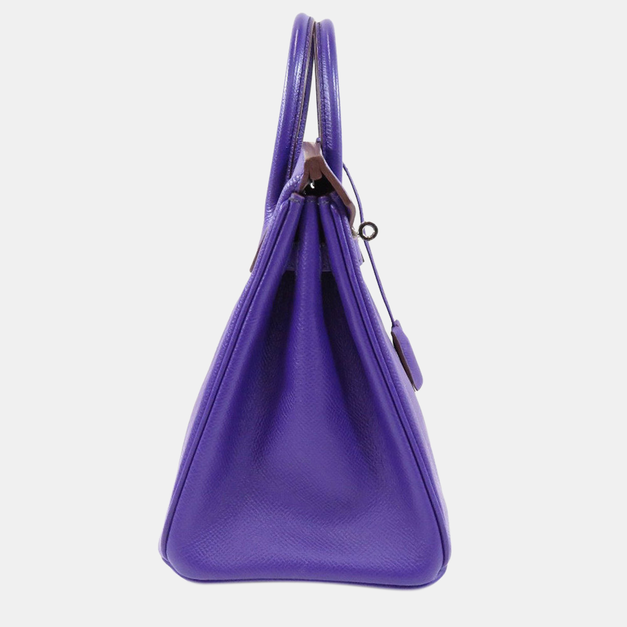 

Hermes Birkin 25 Purple Handbag Epson Ladies